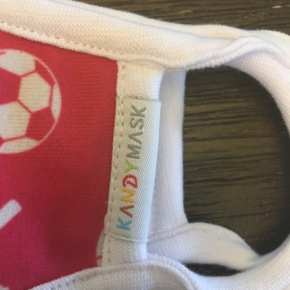 KandyMask N99 Sporty Pink Face Mask - Picture 6 of 9